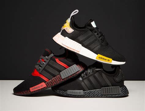 adidas fake nmd for sale black and white|Adidas NMD black outfit.